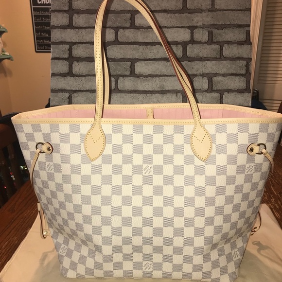 neverfull mm rose ballerine